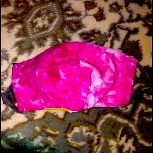 Pink Tie Dye Face Mask